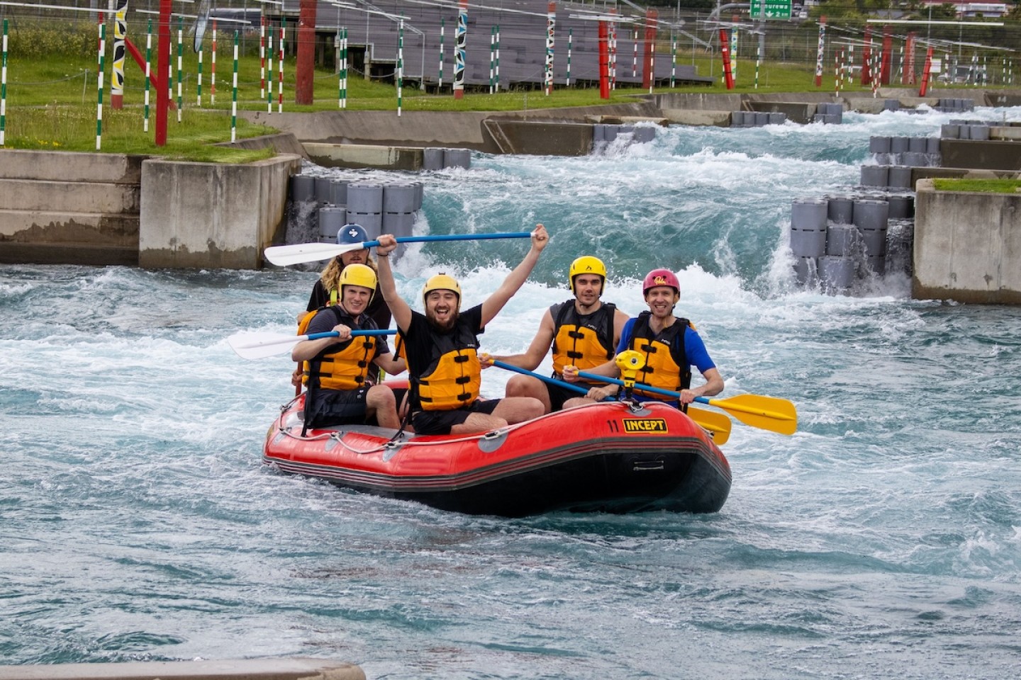 Webslice - team rafting