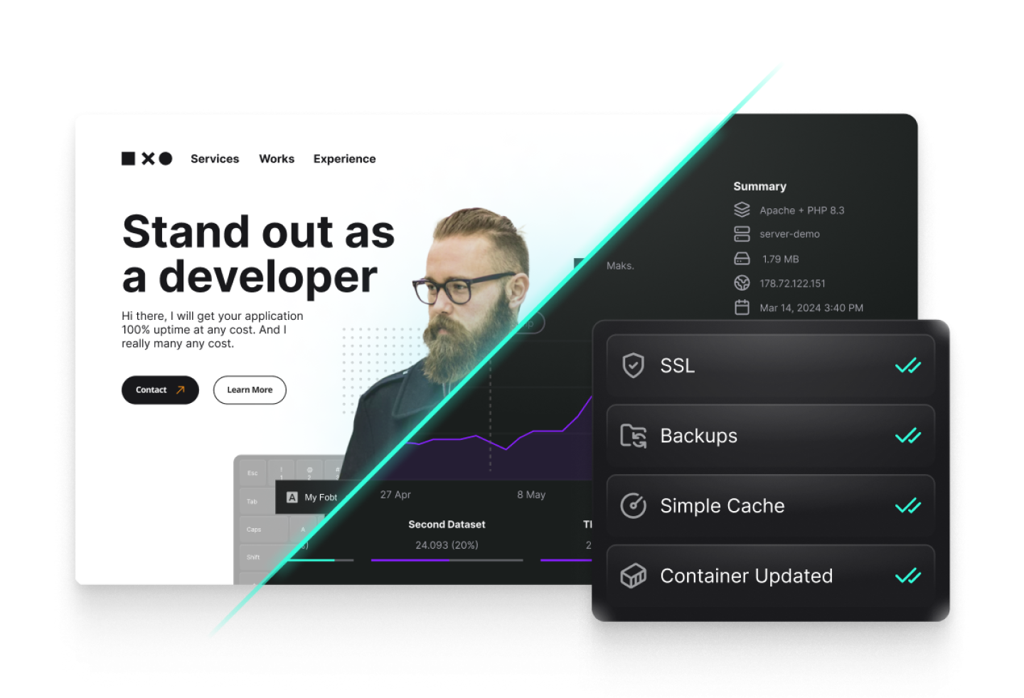 SSL, Backups, Simple Cache and Container Updated